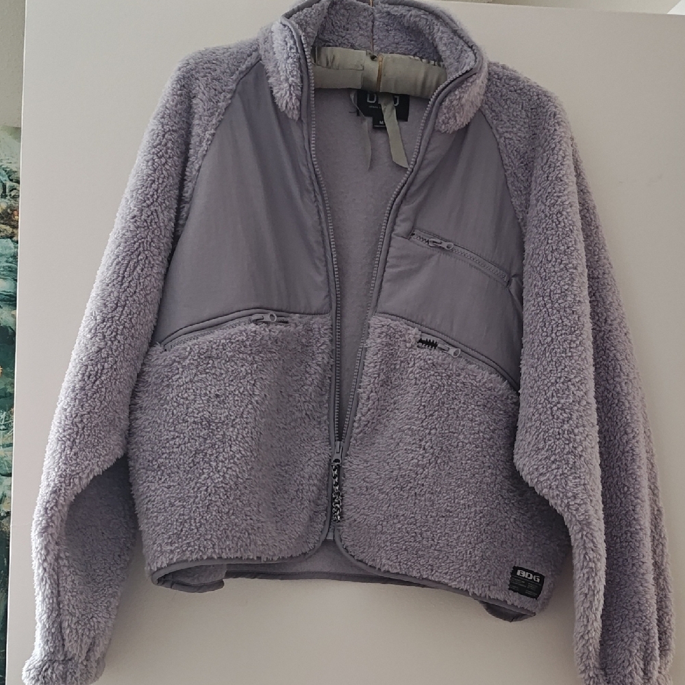 BDG Lavender Fleece Jacket